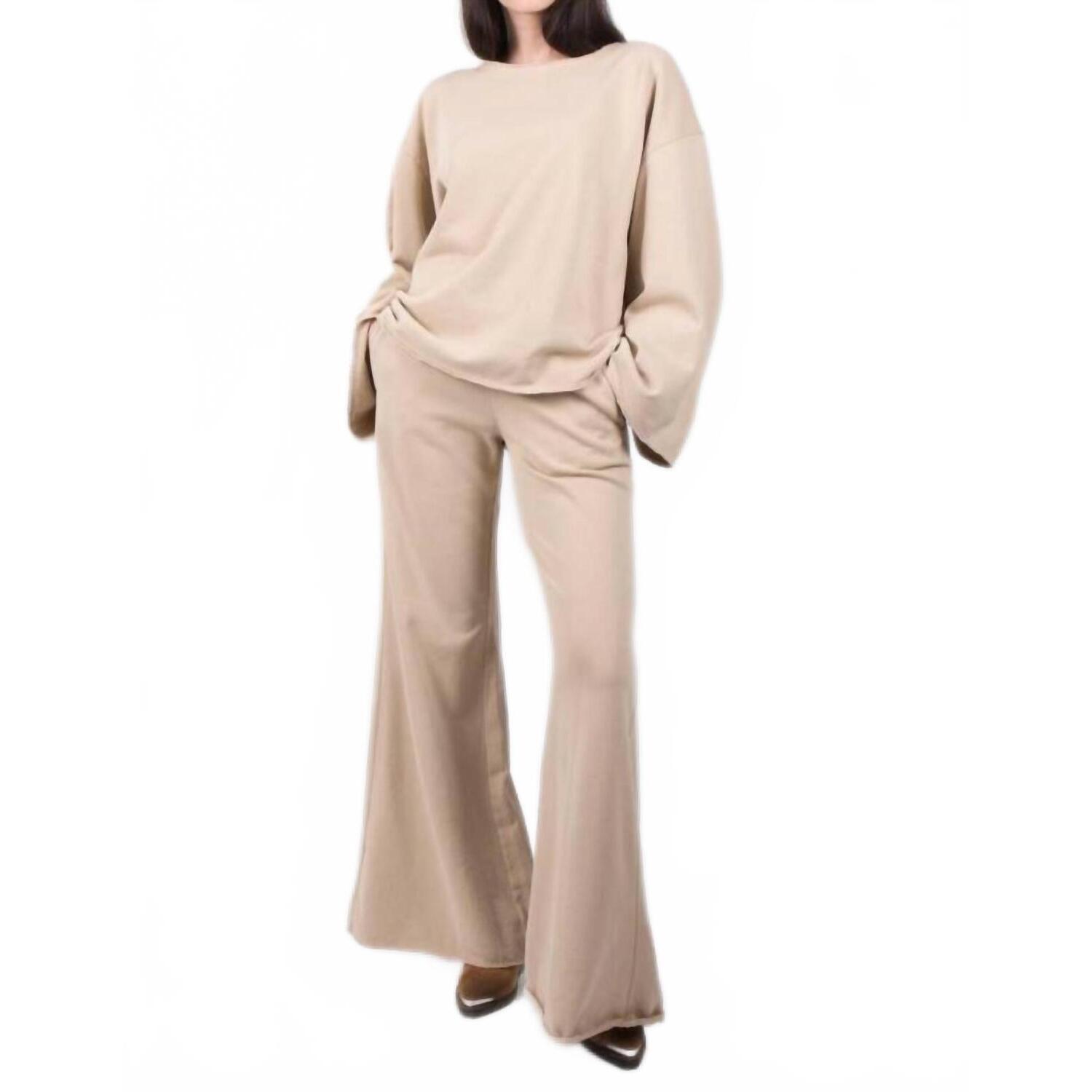 New Dorothee Schumacher Natural Power Pants In Creamy Green
